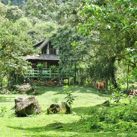 Mindo Eco Chalet Con Rio Y Cascada Exterior photo